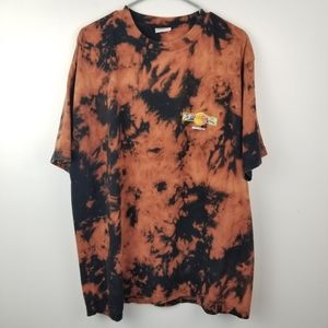 Vintage Hard Rock Cafe Munich bleach dyed short sleeve t-shirt